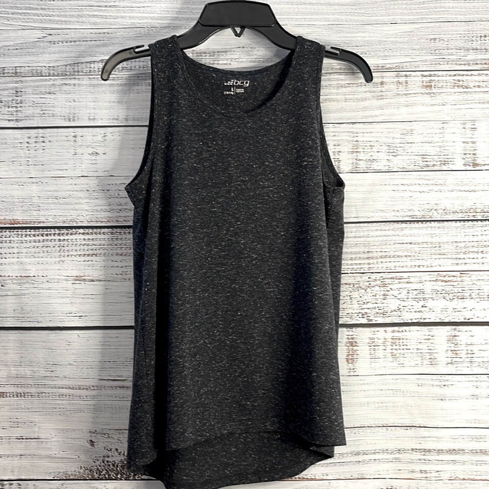 🔥 BEING DONATED BCG Girls Black Tank Top | Size Large 12/14